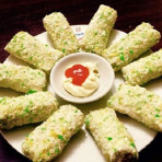 Bột chiên xù xanh Panko 1kg Bột chiên xù xanh Panko 1kg