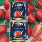 Cà chua bóc vỏ cắt nhỏ Cirio Chopped Tomatoes 2.5kg F122398 