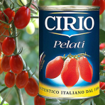 Cà chua mận bóc vỏ Cirio Peeled Plum Tomatoes 400g F122394