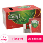 Hồng trà Cozy hộp 50g (25 túi x 2g)
