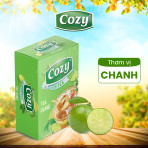 Trà Cozy Ice Tea hương chanh hộp 270g (18 gói x 15g)