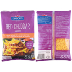 Phô mai bào sợi Emborg Red Cheddar Shredded 200g F122852
