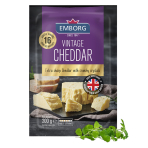 Phô mai Emborg Vintage Cheddar khối 200g F122848
