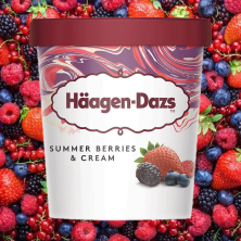 Kem quả mọng Häagen-Dazs Summer Berries 100ml F121885