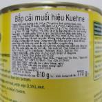 Bắp cải muối Kuehne Weinkraut Choucroute 810g F122034