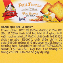 Bánh quy bơ La Dory Petit Beurre hộp 150g F122982