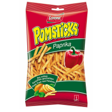 Khoai tây que chiên vị ớt chuông Lorenz Pomsticks 100g F121908