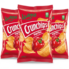 Khoai tây chiên vị ớt Lorenz Crunchips Paprika 100g F121898