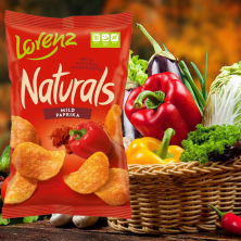 Khoai tây chiên vị ớt chuông Lorenz Naturals 100g F121904