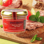 Patê gan gà vịt vị cognac dạng nhuyễn Pate Royal 180g F122162 Patê gan gà vịt vị cognac dạng nhuyễn Pate Royal 180g F122162