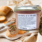Patê vịt vị tiêu xanh Paté Royal Duck Mousse 180g F102698 Patê vịt vị tiêu xanh Paté Royal Duck Mousse 180g F102698