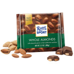 Sôcôla sữa hạnh nhân Ritter Sport Whole Almonds 100g F122473 Sôcôla sữa hạnh nhân Ritter Sport Whole Almonds 100g F122473