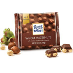 Sôcôla hạt phỉ Ritter Sport Whole Hazelnuts 100g F122474 Sôcôla hạt phỉ Ritter Sport Whole Hazelnuts 100g F122474