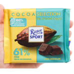 Sôcôla đen 61% cacao Ritter Sport 100g F122937 Sôcôla đen 61% cacao Ritter Sport 100g F122937