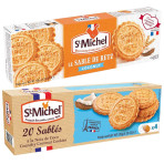 Bánh qui bơ dừa St Michel Sablés 120g