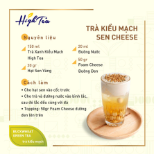 Trà xanh kiều mạch Pei Chen High Tea Buckwheat Green Tea 550gr