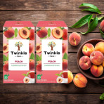 Trà Đào Twinkle Peach Flavored Black Tea 1.8g x 20 túi