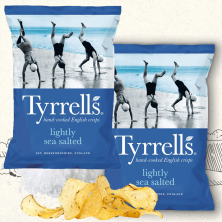 Khoai tây chiên Tyrrell's English Crisps 150g F119178