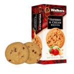 Bánh quy dâu kem Walkers Strawberry & Cream 150g Bánh quy dâu kem Walkers Strawberry & Cream 150g