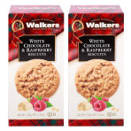 Bánh quy sôcôla trắng và phúc bồn tử Walkers White Chocolate & Raspberry 150g Bánh quy sôcôla trắng và phúc bồn tử Walkers White Chocolate & Raspberry 150g