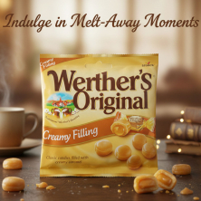 Kẹo nhân kem Storck Werther's Original Creamy Filling 80g F123044