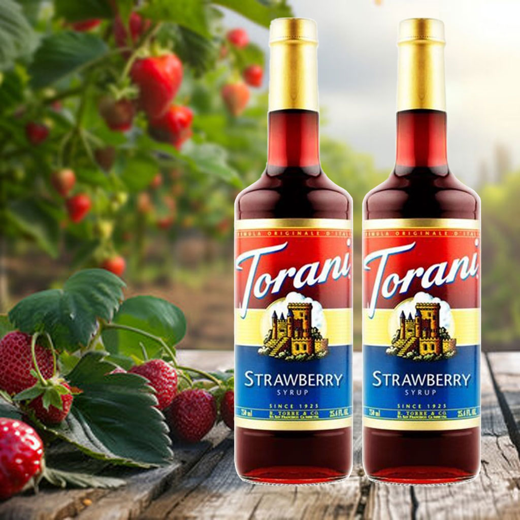 Phong Vân | Siro Dâu Torani Strawberry Syrup 750ml